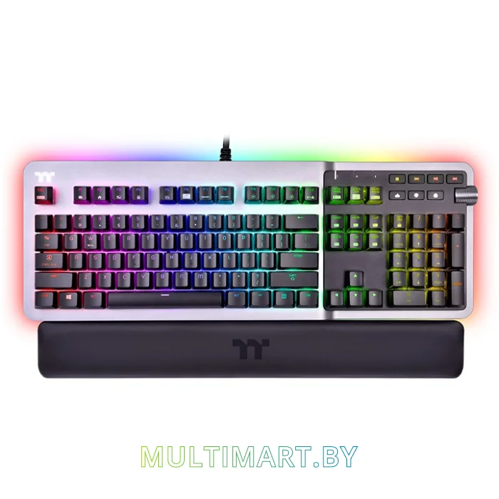 Клавиатура Thermaltake Argent K5 RGB (Cherry MX Speed Silver)